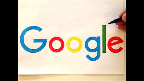 Drawing Of Google Logo