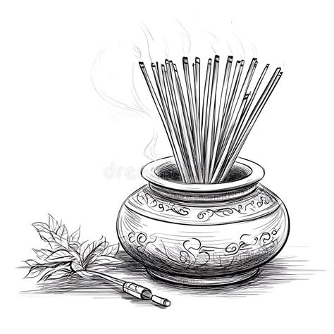 Drawing Of Incense