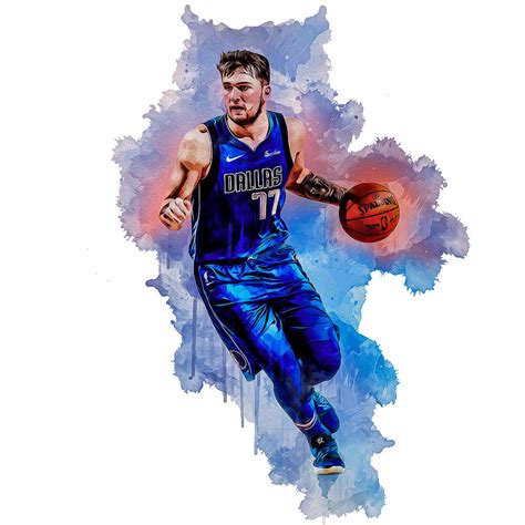 drawing of luka doncic