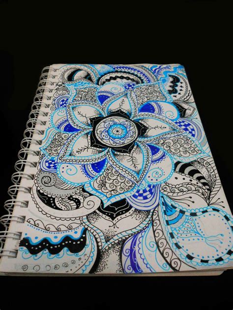 Drawing On Notebook Cover