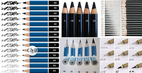 Drawing Pencils Name