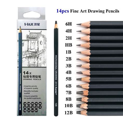 Drawing Pencils Tools 2B Printable