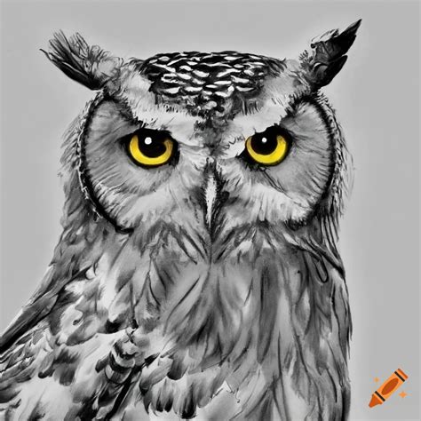 Drawing Pictures Of Owl
