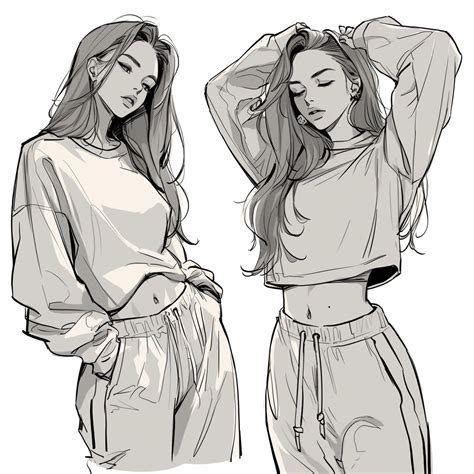 Drawing Poses Casual