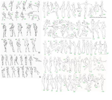 drawing poses generator