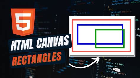 Drawing Rectangle Canvas Html
