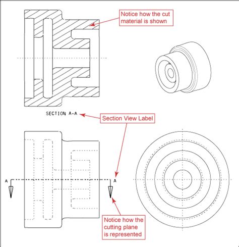 Engineering Drawing Tutorials/Orthographic and sectional views ( T 11. 4) YouTube