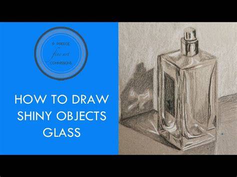 How to Draw Shiny Objects "Glass of Whiskey" YouTube