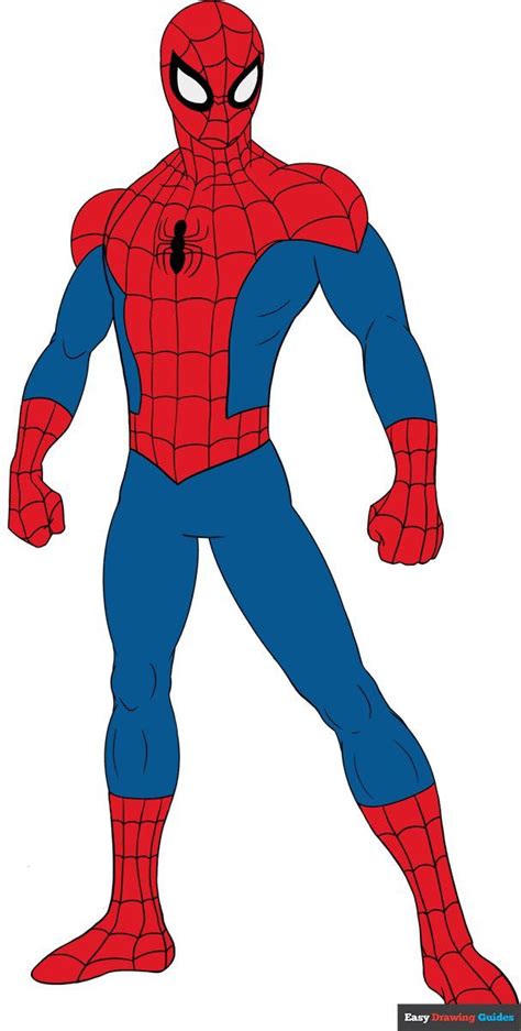 Drawing Spider Man