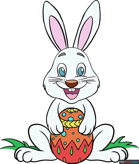 drawing the easter bunny