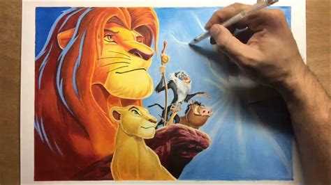 drawing the lion king