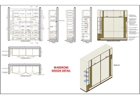 Drawing Wardrobe Design