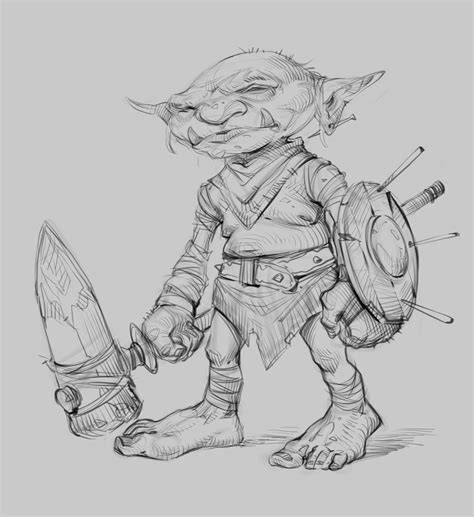 [Art] Goblin Sketch (by me) wow