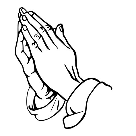 Drawings Of Hands Praying