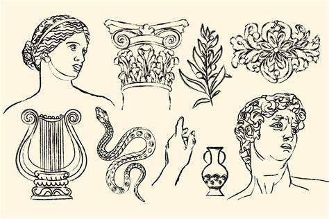 Statue of David Drawing on Behance