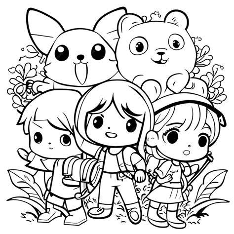 drawings uncolored