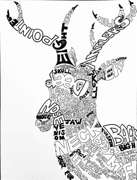 Drawings Using Words