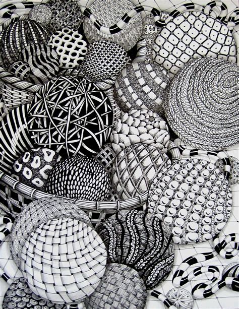 Drawings Zentangle Pattern