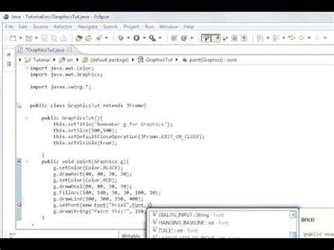 Drawstring Java Graphics