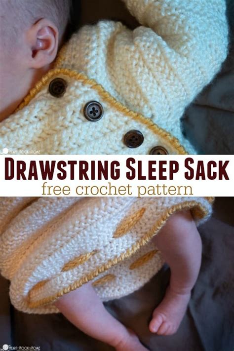 Drawstring Sleep Sack Crochet Pattern