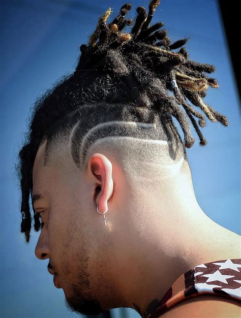 dread hair style boy with fade