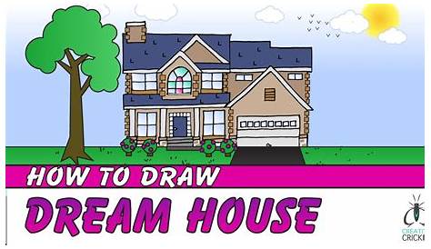 Dream House Drawing Easy For Kids 20+ New Bungalow