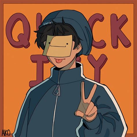 dream and quackity fanart