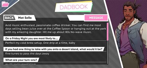 Dream Daddy Mat Third Date S Walkthrough