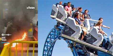 Dream Of Roller Coaster On Fire