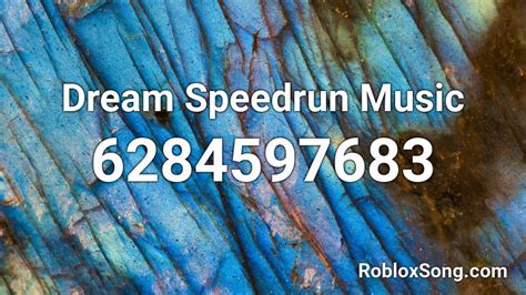 dream speedrun music Roblox ID