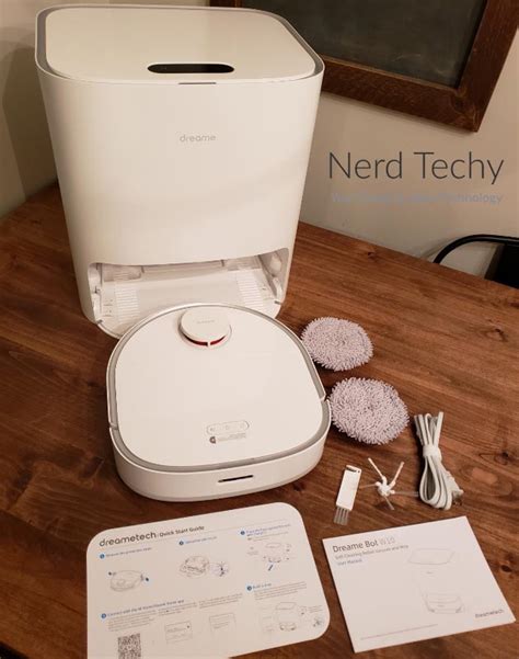 Dreametech W10 Robot Vacuum Cleaner and Mop Frees you from housework