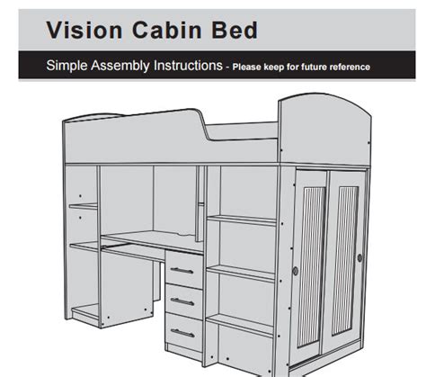Dreams Cabin Bed Instructions
