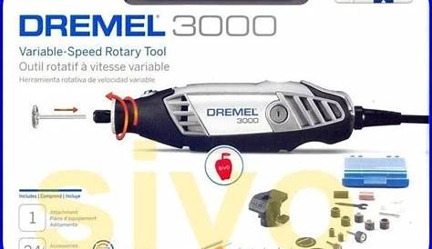 Dremel 3000 245 2/30 調速刻磨機組(.230)︱小電鑽/刻磨機/吊鑽︱電動工具