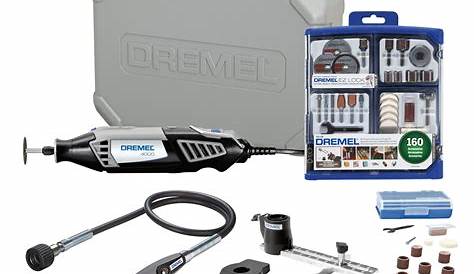 Dremel 4000 Attachments 1/26 1.6 Amp Corded Variable Speed Rotary Tool