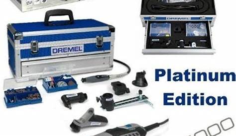 Dremel 4000 Platinum Edition New 6/128 Rotary Multitool In