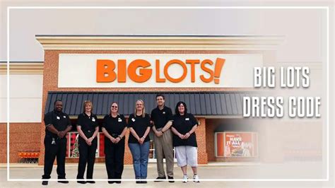 Dress Code Big Lots Uniform