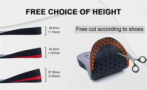 Dress Shoe Height Inserts