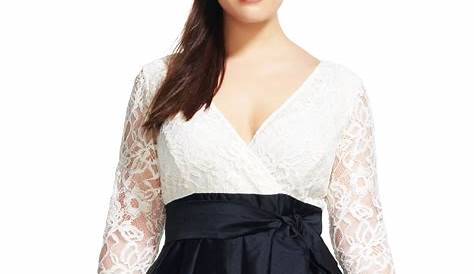 Dresses Plus Size For Wedding Guest 45 {with Sleeves} Alexa Webb