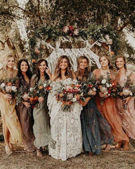 Dresses Boho Bridesmaid