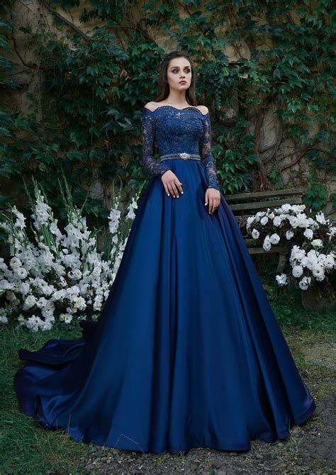 Dresses Evening Dark Blue