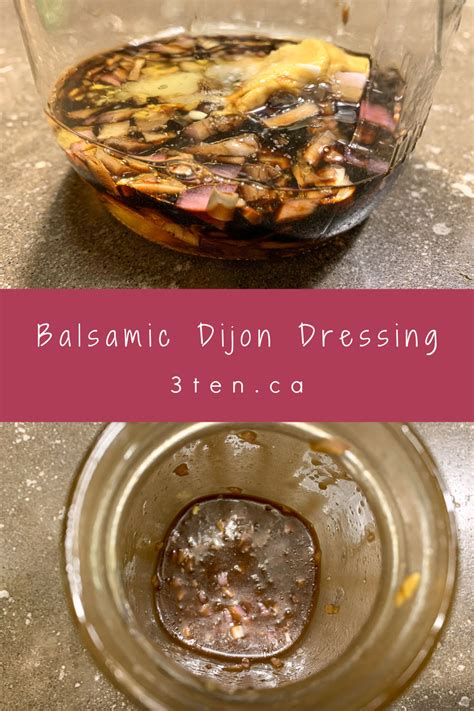 Dressing Balsamic Dijon
