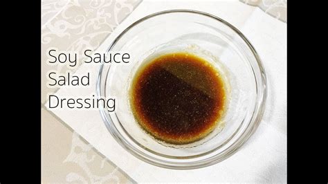 Dressing Soy Sauce