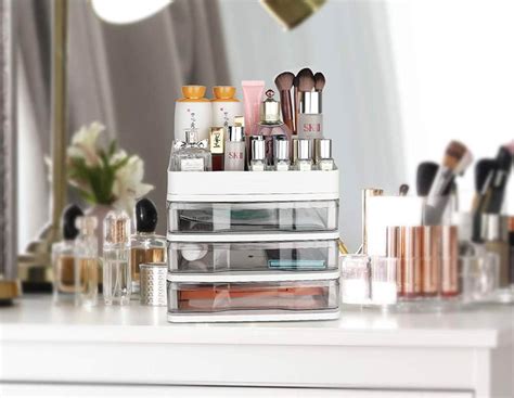 Dressing Table Makeup Storage Ideas