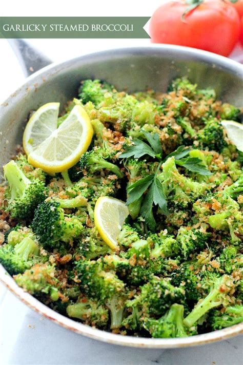 Dressing Up Steamed Broccoli