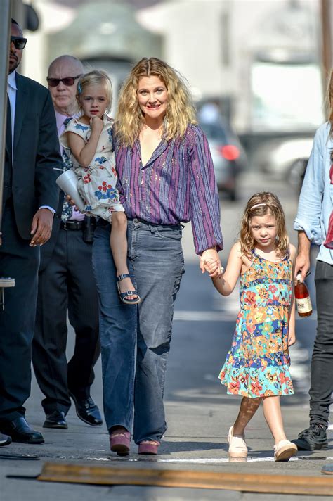 drew barrymore and daughters photos
