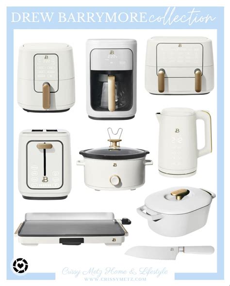 drew barrymore appliance collection