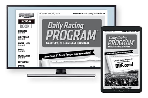 drf daily racing program
