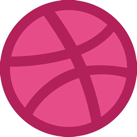 dribbble icon svg