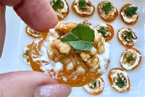 Dried Apricot Appetizer