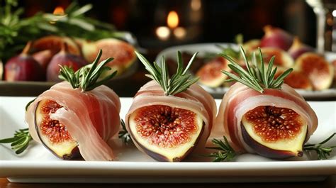 Dried Fig Appetizers With Prosciutto